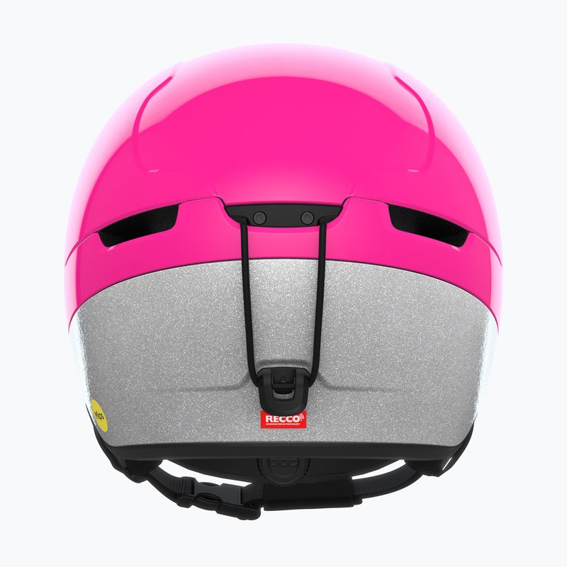 Vaikiškas slidinėjimo šalmas POC Pocito Obex MIPS Jr fluorescent pink 4