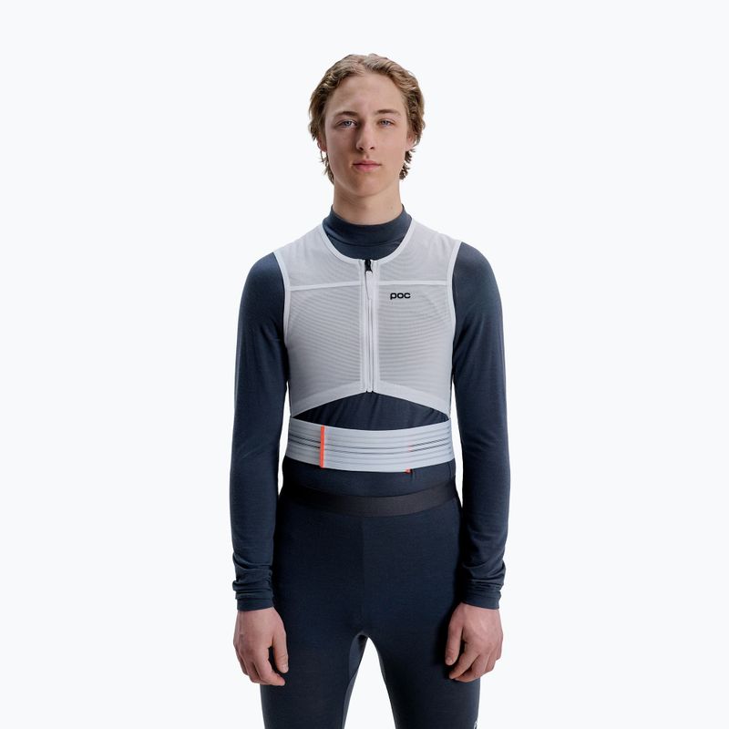 Nugaros apsauga POC VPD Max Race Vest hydrogen white 4