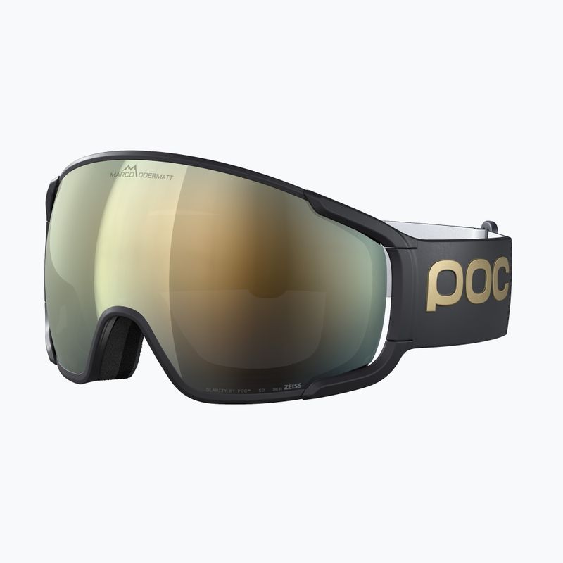 Slidinėjimo akiniai POC Zonula Race Marco Odermatt Ed. S2+S1 uranium black/podium gold/sunny gold 4