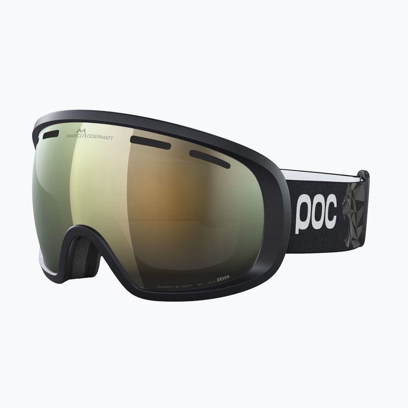 Slidinėjimo akiniai POC Fovea Marco Odermatt Ed. uranium black/podium gold/sunny gold 4