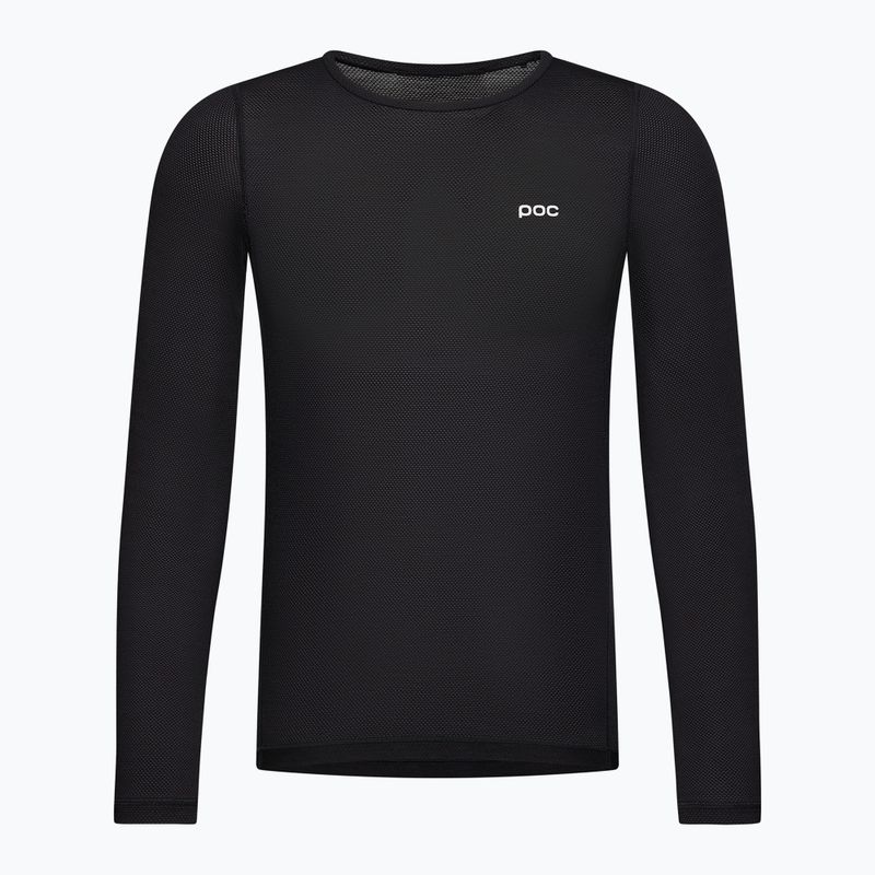 Vyriški ilgomis rankovėmis dviračių marškinėliai POC Layer Mid Jersey uranium black 5