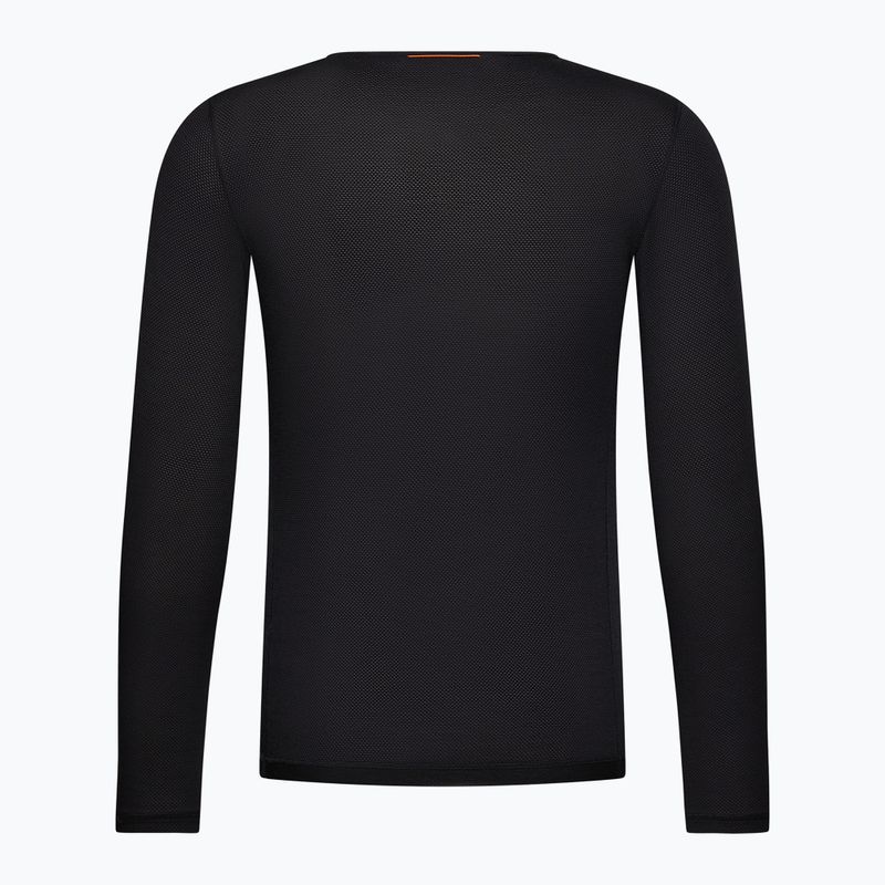 Vyriški ilgomis rankovėmis dviračių marškinėliai POC Layer Mid Jersey uranium black 6