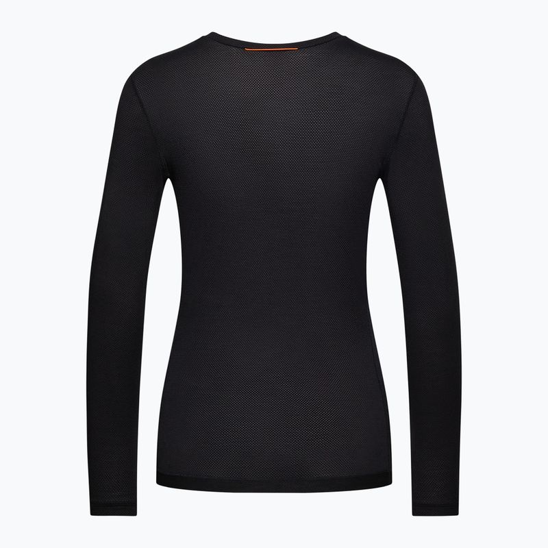Moteriški dviračių marškinėliai ilgomis rankovėmis POC Layer Mid Jersey uranium black 6