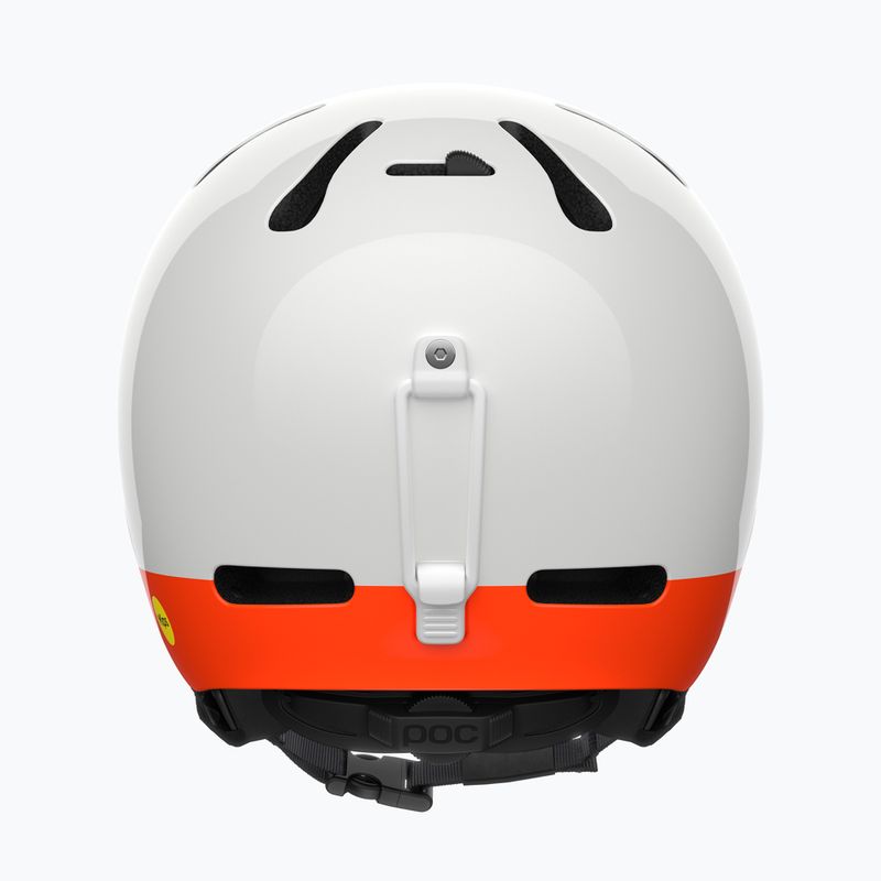 Snieglenčių šalmas POC Fornix MIPS hydrogen white/fluorescent orange 4