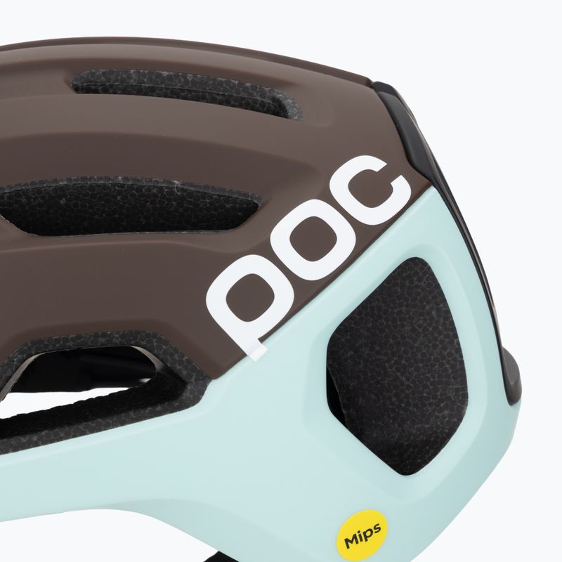 Dviračio šalmas POC Ventral Air MIPS bronzite brown matt/lazurite blue matt 7