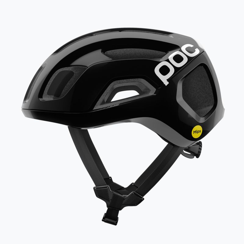 Dviračio šalmas POC Ventral Air MIPS uranium black matt/hydrogen white w. logo 2