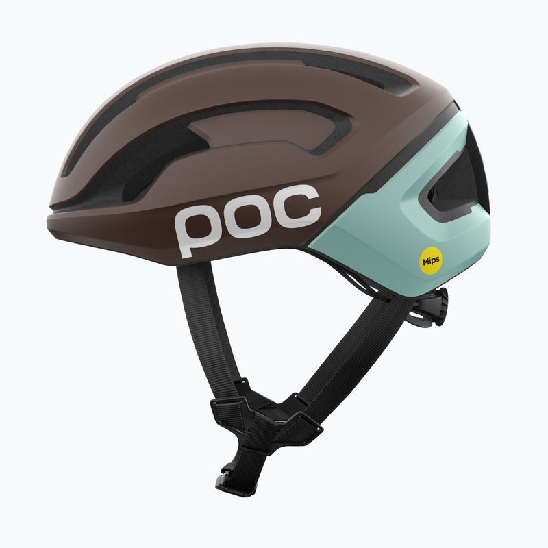 Dviračio šalmas POC Omne Air MIPS bronzite brown matt/lazurite blue matt 2