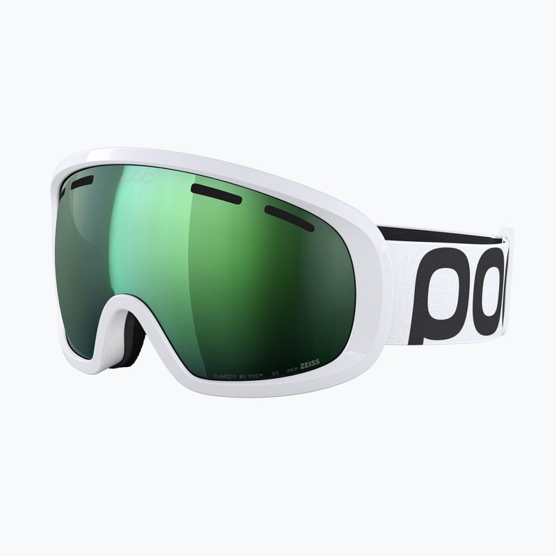 Slidinėjimo akiniai POC Fovea Mid hydrogen white/partly sunny green 4