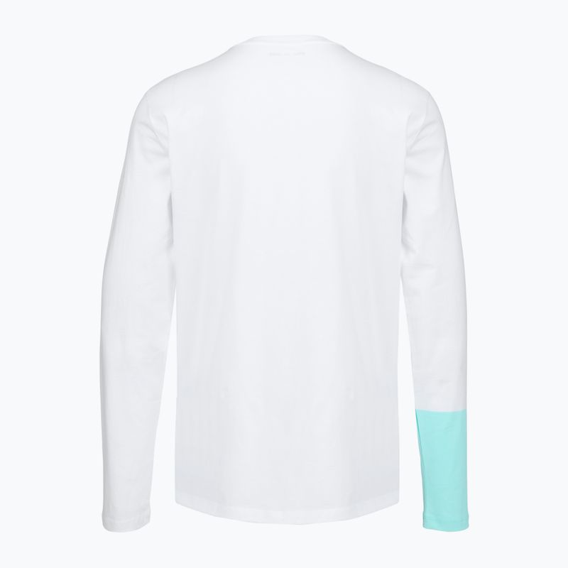 Marškinėliai ilgomis rankovėmis POC Tee hydrogen white/lazurite blue 4