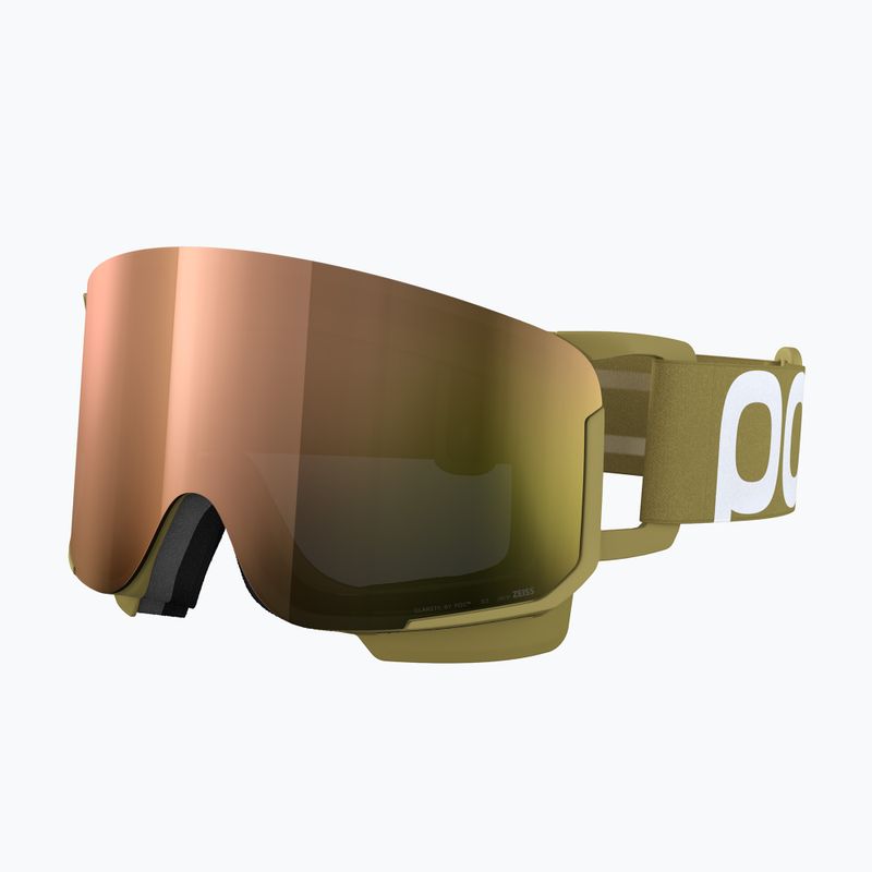 Slidinėjimo akiniai POC Nexal olivine green/partly sunny rose gold 4