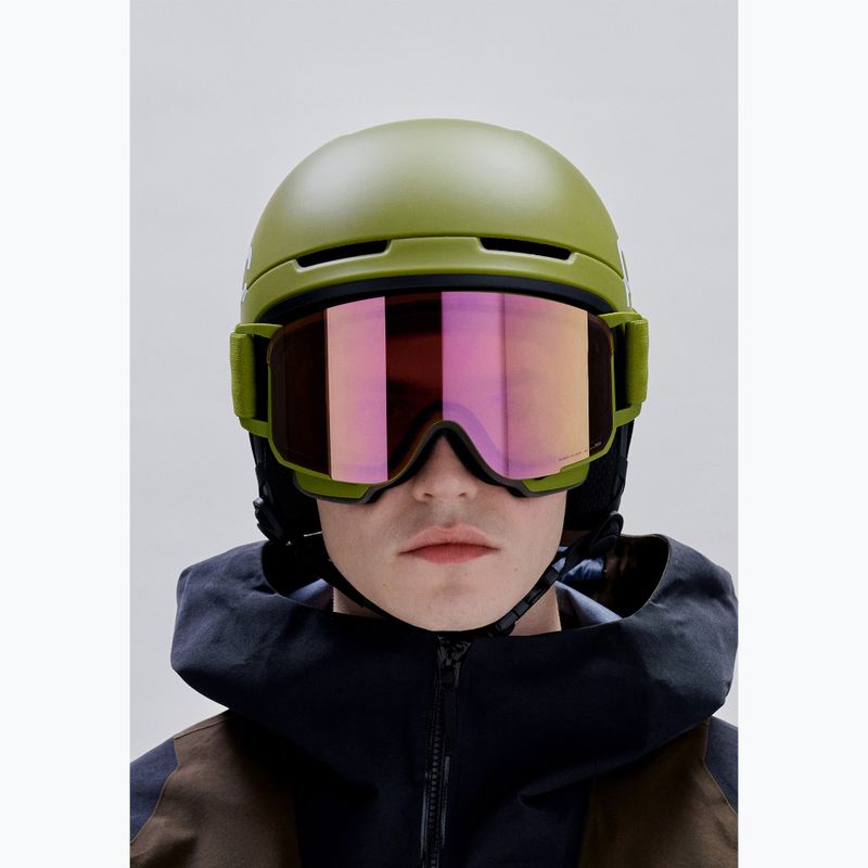 Slidinėjimo akiniai POC Nexal olivine green/partly sunny rose gold 5
