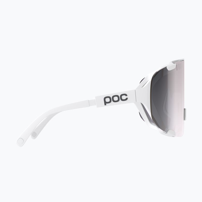 Saulės akiniai POC Devour hydrogen white/clarity road/sunny silver 4