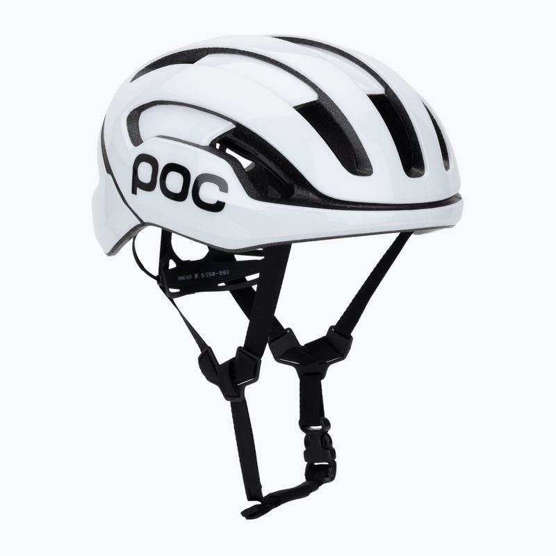 Dviračio šalmas POC Omne Air MIPS hydrogen white/uranium black matt w. logo