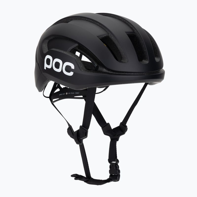 Dviračio šalmas POC Omne Air MIPS uranium black matt/hydrogen white w. logo