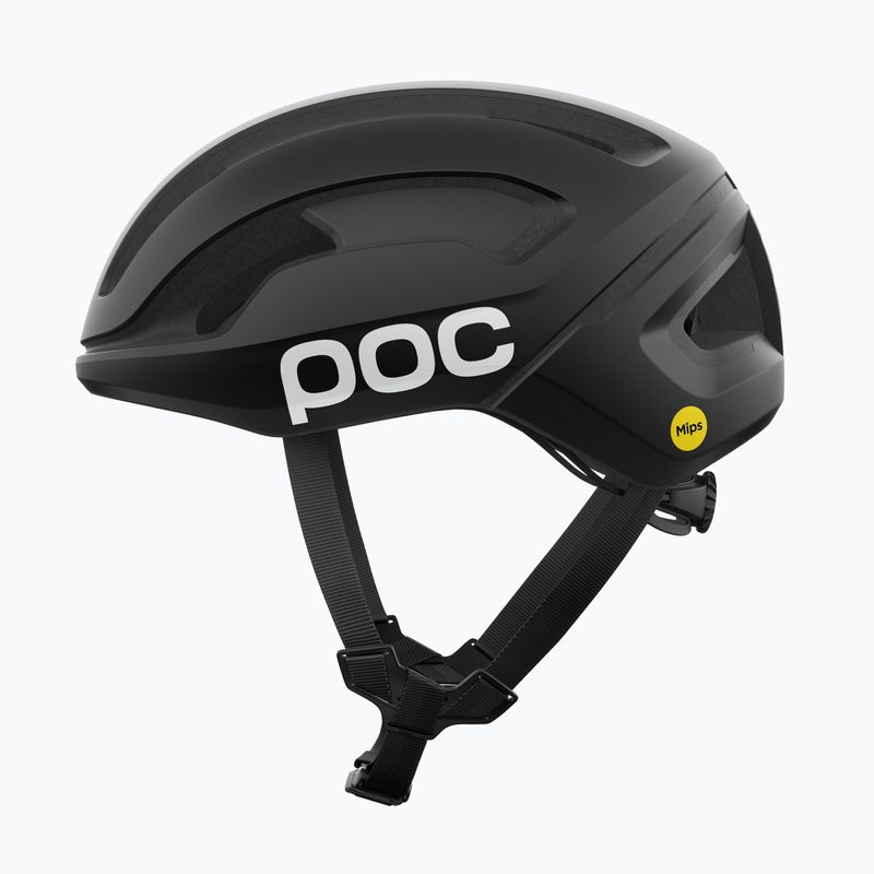 Dviračio šalmas POC Omne Air MIPS uranium black matt/hydrogen white w. logo 2