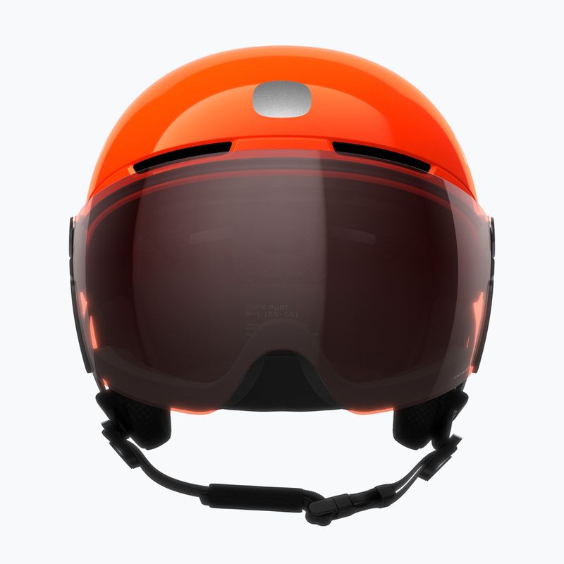 Vaikiškas slidinėjimo šalmas POC POCito Obex Visor S2 Jr fluo orange/clarity pocito/partly sunny/lt orange 3