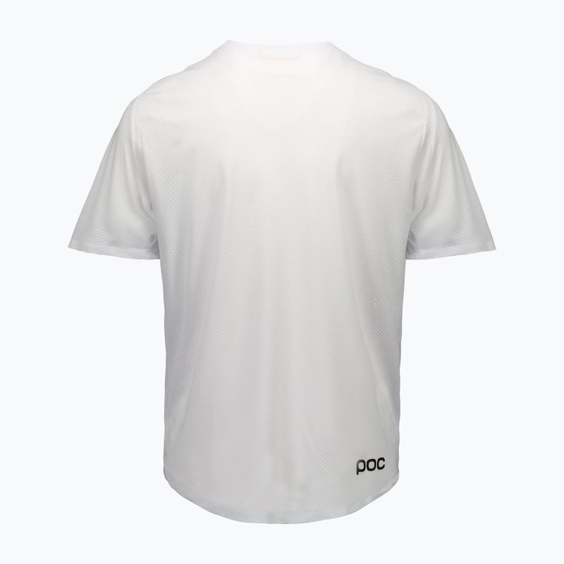 Vyriški dviračių marškinėliai POC Motion Air Jersey hydrogen white 4