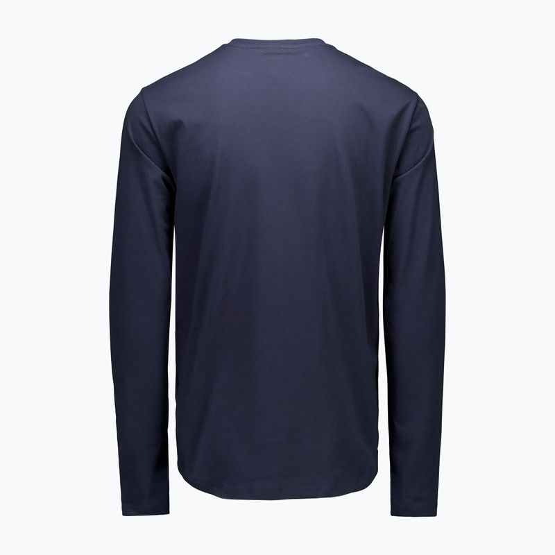 Marškinėliai ilgomis rankovėmis POC Tee apatite navy 2