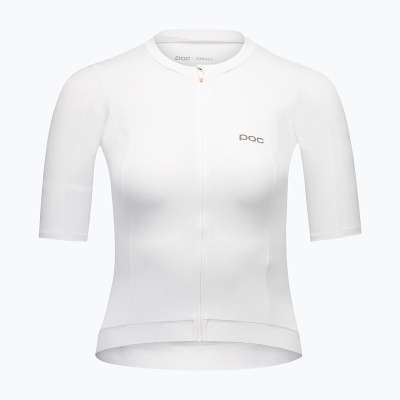 Moteriški dviračių marškinėliai POC Cadence Jersey hydrogen white 3