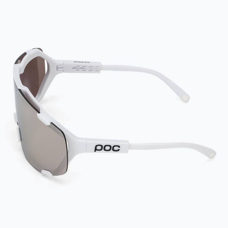 Saulės akiniai POC Devour Mid hydrogen white/clarity road/sunny silver 5