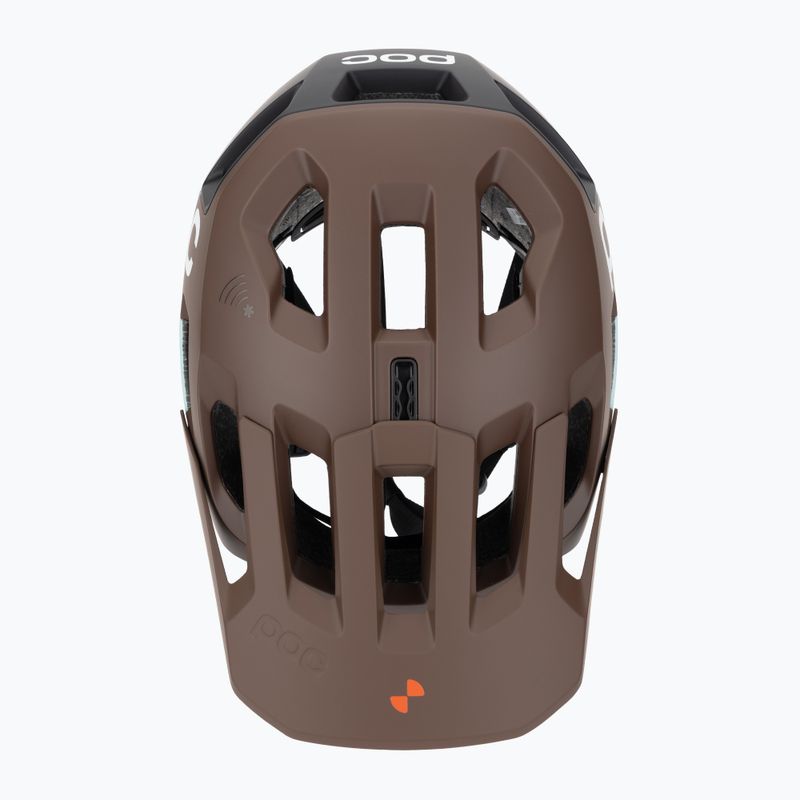 Dviračio šalmas POC Kortal Race MIPS bronzite brown matt/lazurite blue matt 6