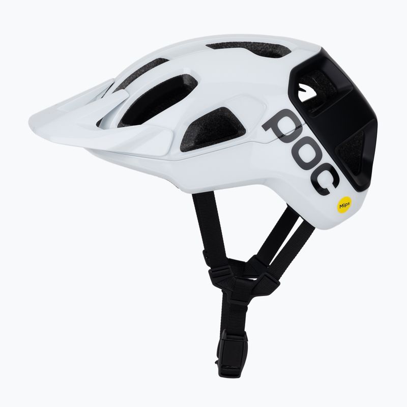 Dviračio šalmas POC Cularis hydrogen white/uranium black matt w. logo 3
