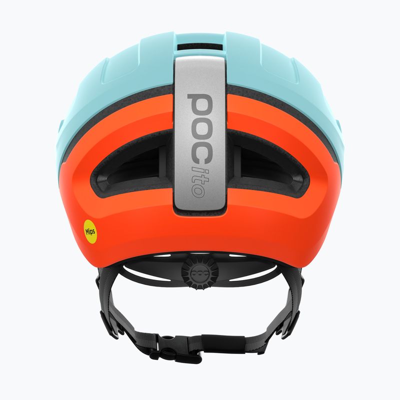 Vaikiškas dviratininko šalmas POC Pocito Omne MIPS Jr indicolite blue matt/carnelian orange matt 4