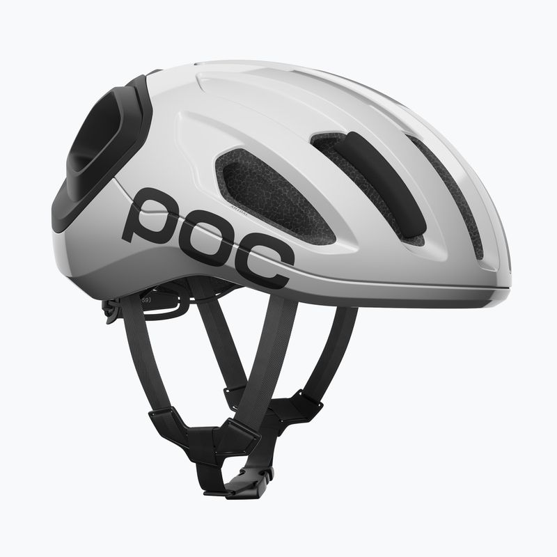 Dviračio šalmas POC Amidal hydrogen white/uranium black matt