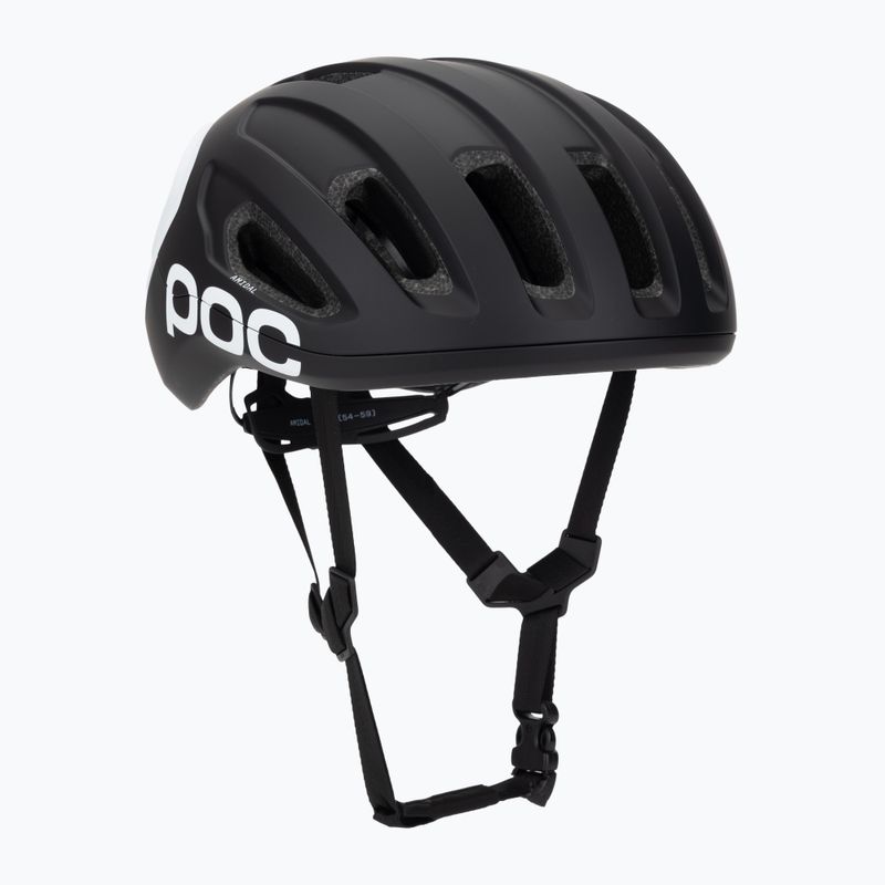 Dviračio šalmas POC Amidal uranium black matt/hydrogen white
