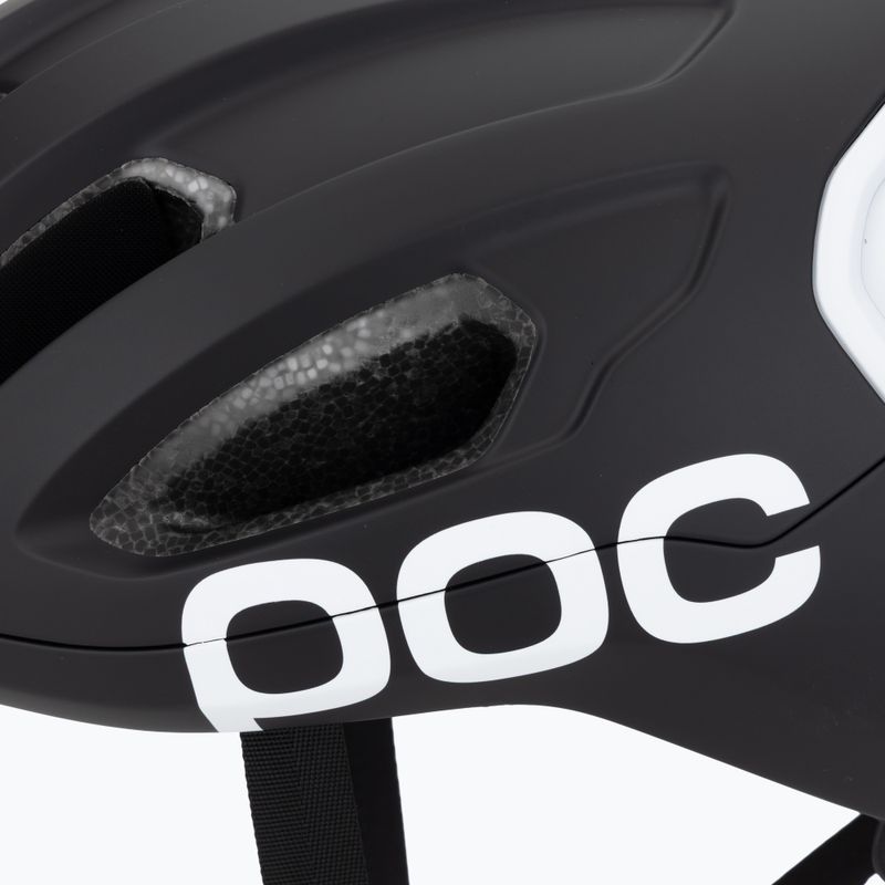 Dviračio šalmas POC Amidal uranium black matt/hydrogen white 7