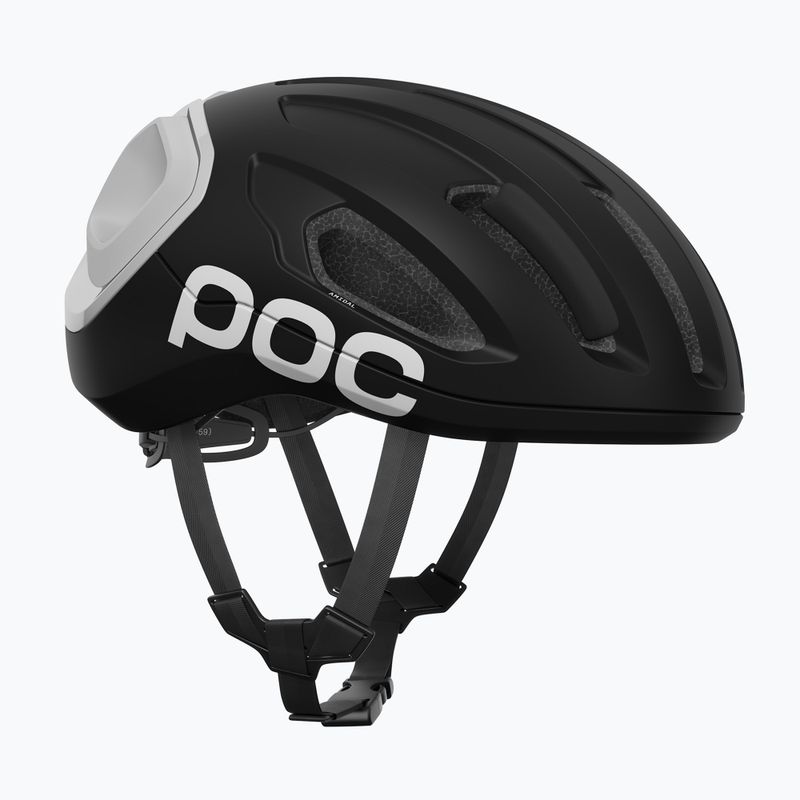 Dviračio šalmas POC Amidal uranium black matt/hydrogen white
