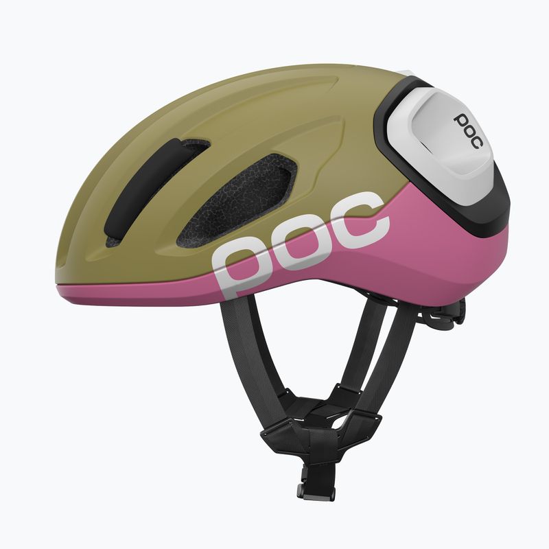 Dviračio šalmas POC Amidal olivine green matt/thulite pink matt 2