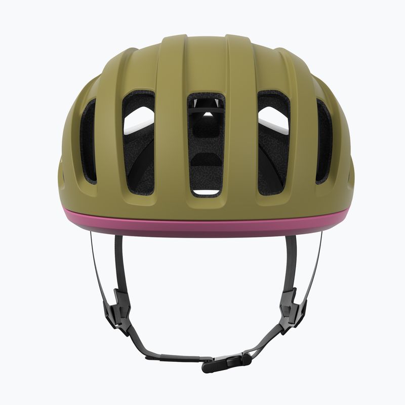 Dviračio šalmas POC Amidal olivine green matt/thulite pink matt 3