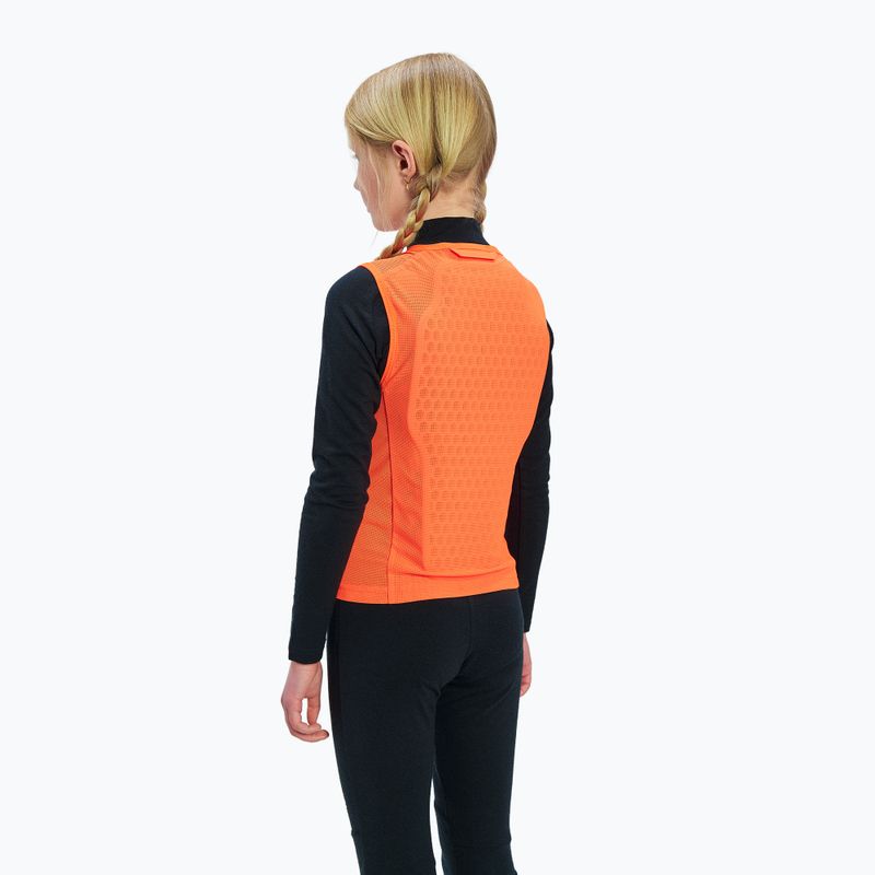 Vaikiška apsauginė liemenė POC Pocito VPD Air Vest Jr fluorescent orange 4