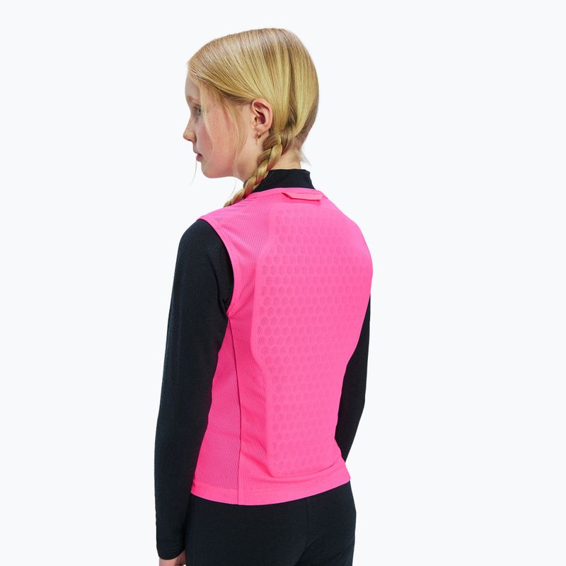 Vaikiška apsauginė liemenė POC Pocito VPD Air Vest Jr fluorescent pink 4