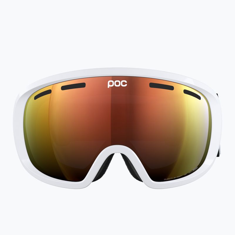 Slidinėjimo akiniai POC Fovea blixten white/partly sunny orange 3