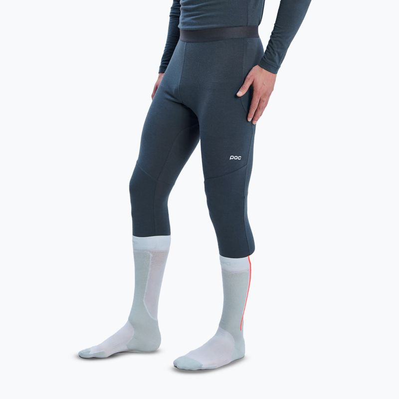 Vyriškos termo kelnės POC Layer Merino 3/4 Tights sylvanite grey 4