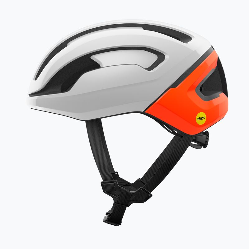 Dviračio šalmas POC Omne Air MIPS hydrogen white/fluorescent orange 2