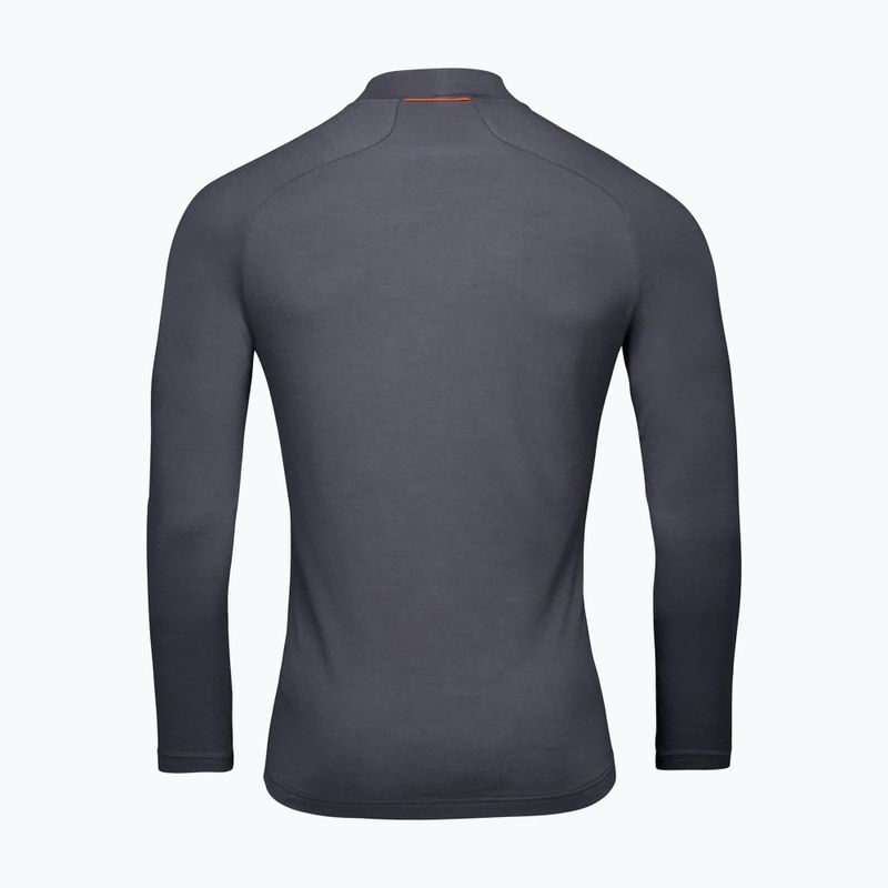 Vyriški termo marškinėliai ilgomis rankovėmis POC Layer Merino Mock Neck Jersey sylvanite grey 5