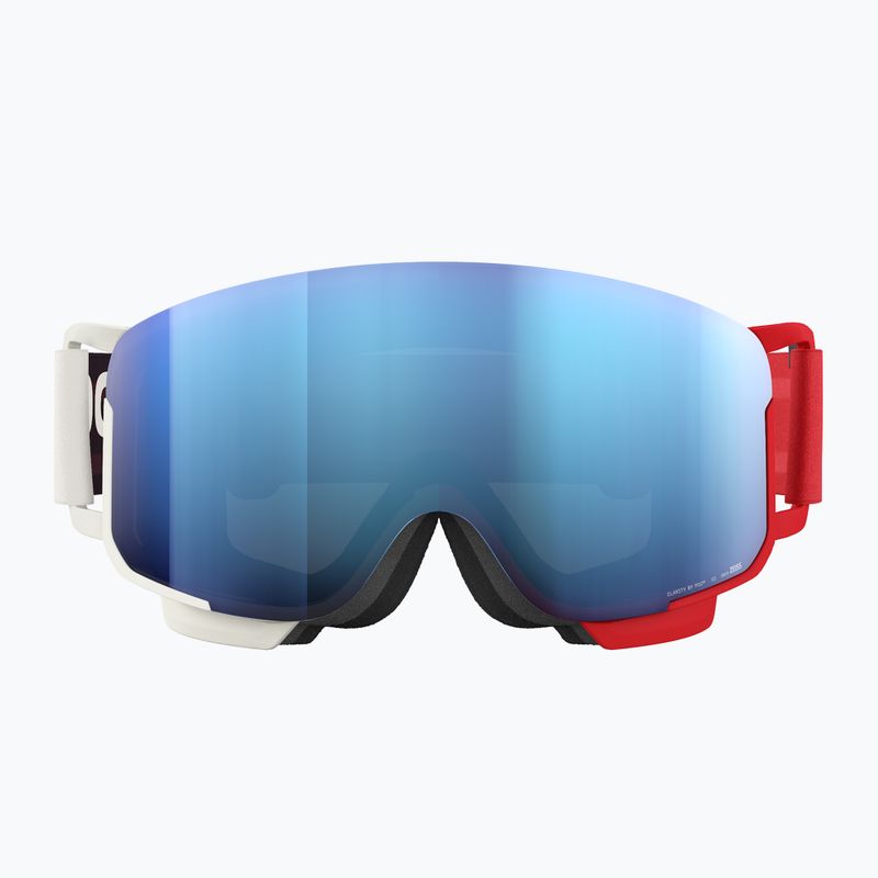 Slidinėjimo akiniai POC Nexal Mid red/white/partly sunny blue 3