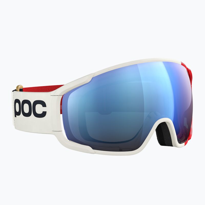 Slidinėjimo akiniai POC Zonula red/white/partly sunny blue 6