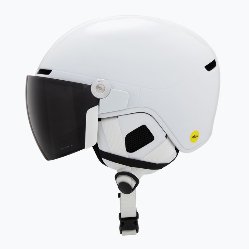 Slidinėjimo šalmas POC Obex Visor hydrogen white matt/clarity universal/sunny/grey 3