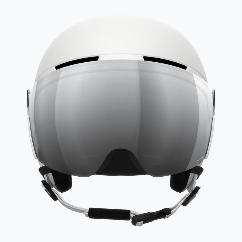 Slidinėjimo šalmas POC Obex Visor Hydrogen White Matt/Clarity U/Partly Sunny/Silver 3