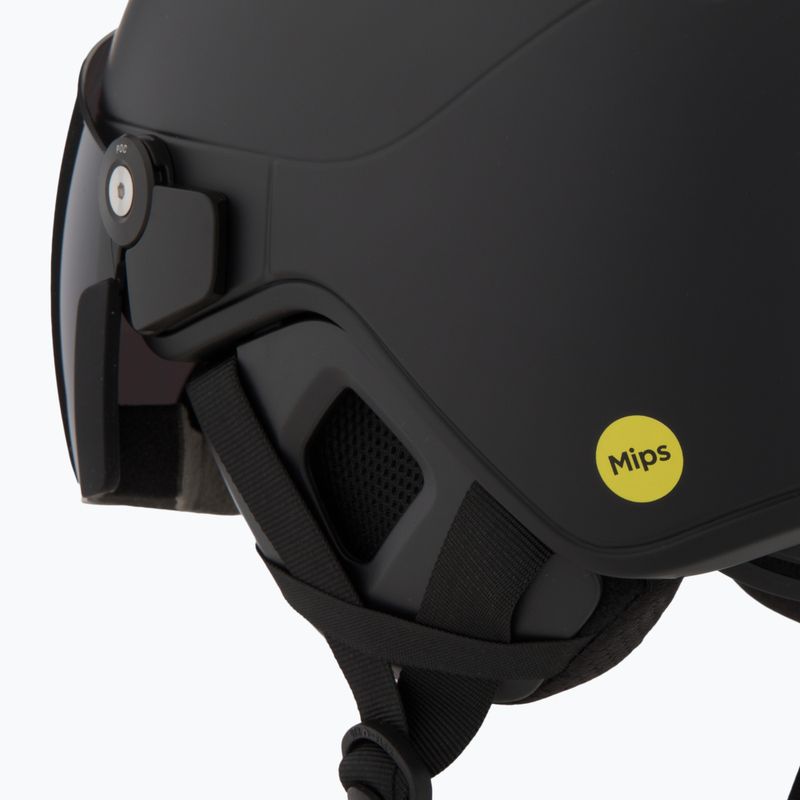 Slidinėjimo šalmas POC Obex Visor uranium black matt/clarity universal/sunny/grey 7