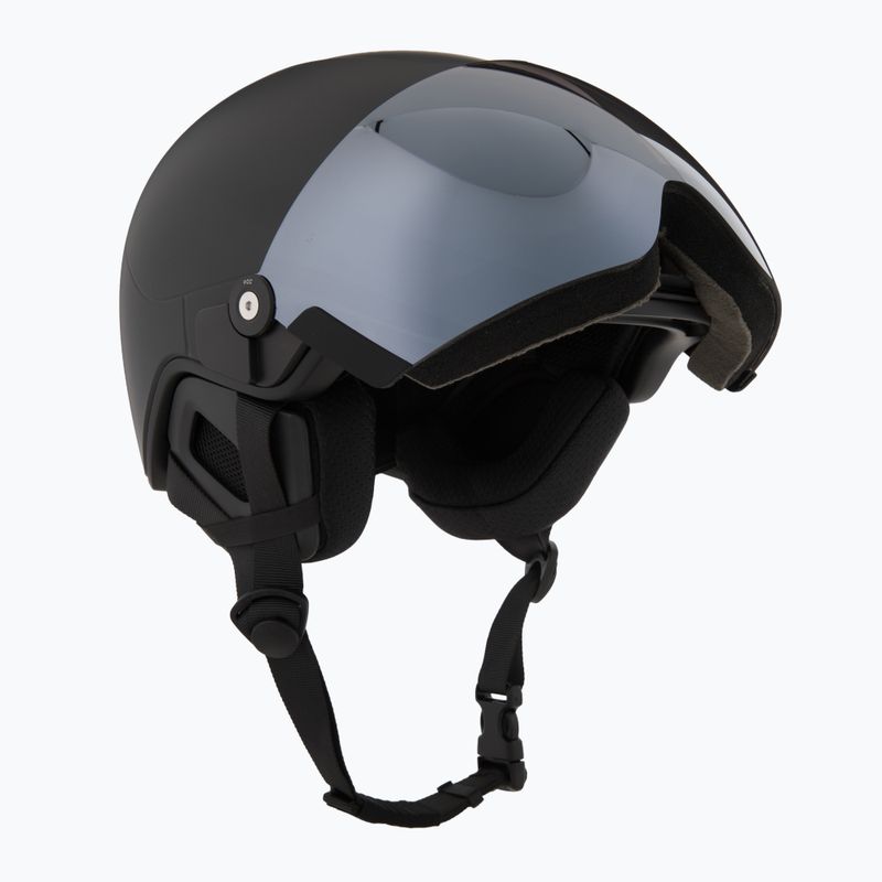 Slidinėjimo šalmas POC Obex Visor Uranium Black Matt/Clarity U/Partly Sunny/Silver 9