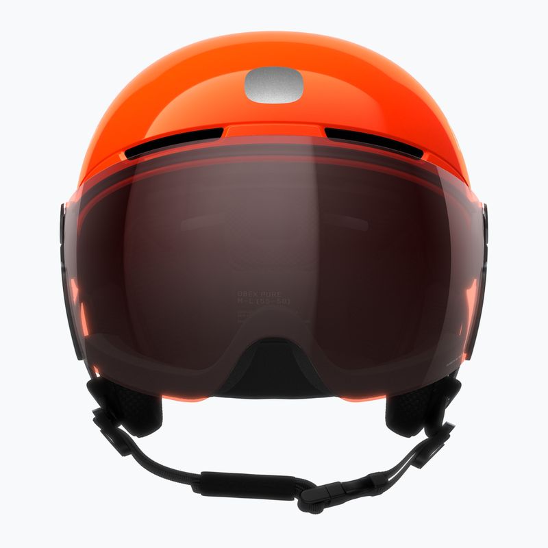 Vaikiškas slidinėjimo šalmas POC POCito Obex Visor S2 Jr fluorescent orange 3