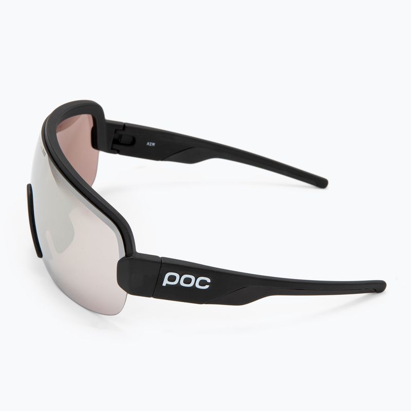 Akiniai nuo saulės POC Aim uranium black/clarity road/sunny silver 4