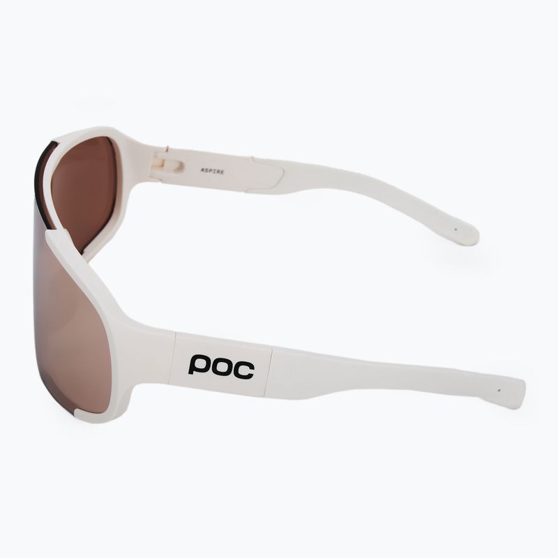 Akiniai nuo saulės POC Aspire hydrogen white/clarity trail/partly sunny silver 4