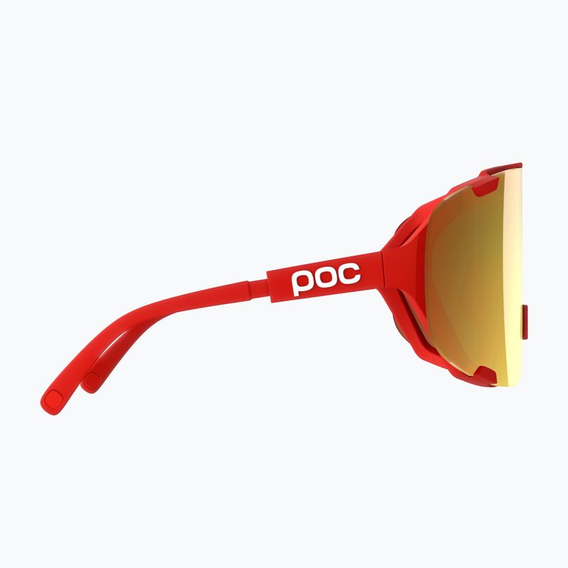 Akiniai nuo saulės POC Devour prismane red/clarity road/partly sunny gold 4