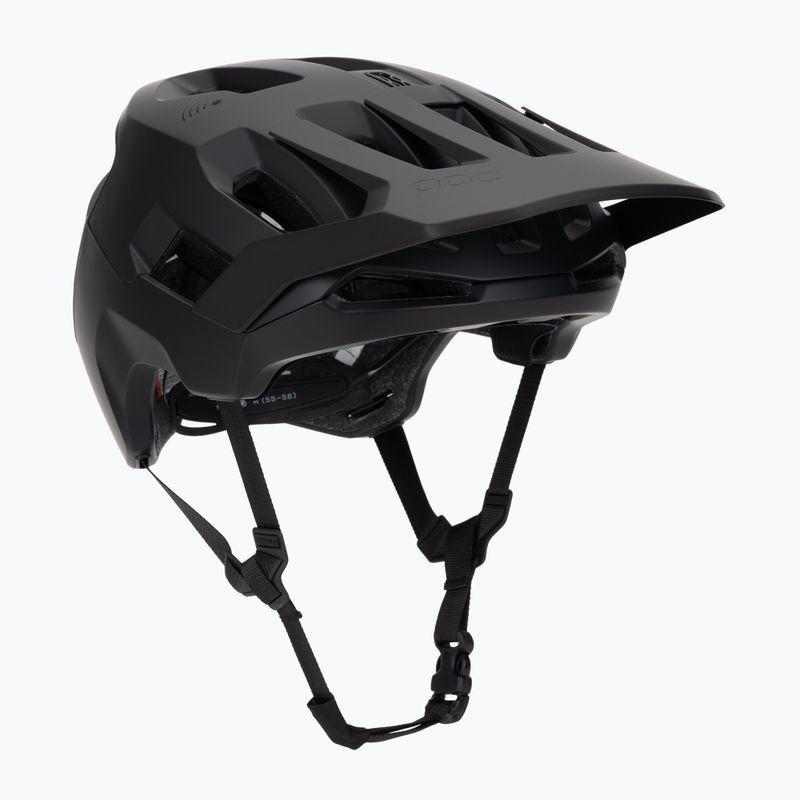 Dviračio šalmas POC Kortal Race MIPS uranium black matt